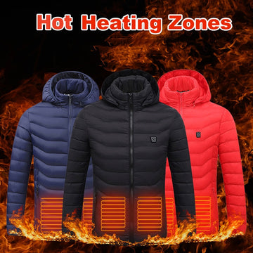 Stay Warm This Winter: USB Heated Jackets for Men