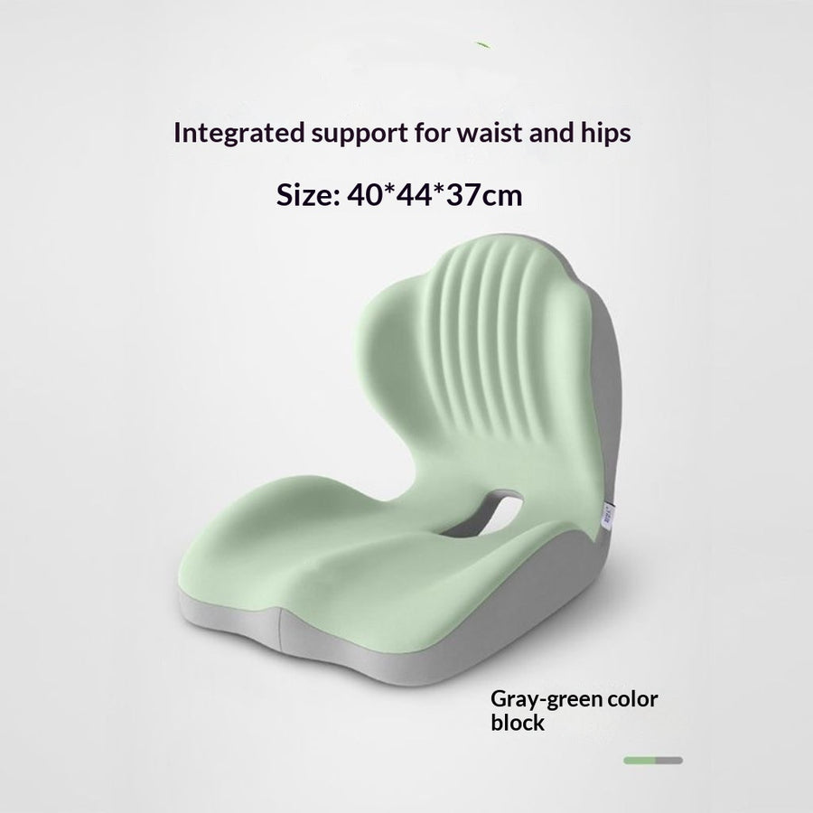 Ergonomic Memory Foam Lumbar Support Cushion