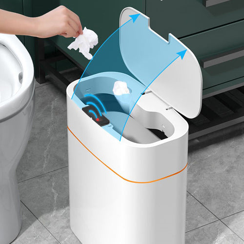 Smart Motion Sensor Trash Can with Auto Lid