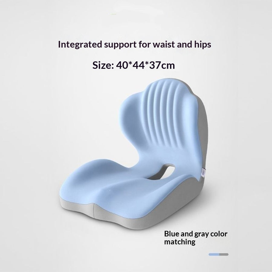 Ergonomic Memory Foam Lumbar Support Cushion