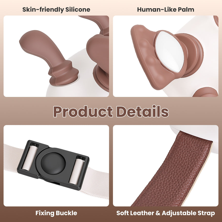 Cordless Shiatsu Neck Massager for Deep Tissue Relief